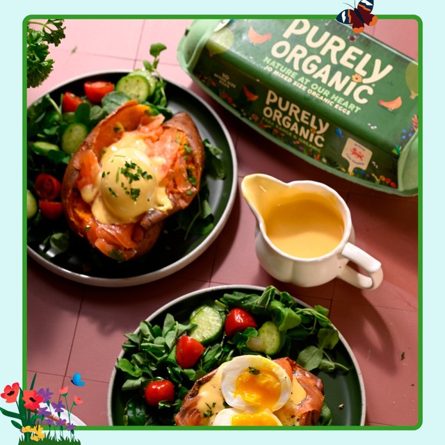 Purely Organic free range eggs 10 count imported from the UK
