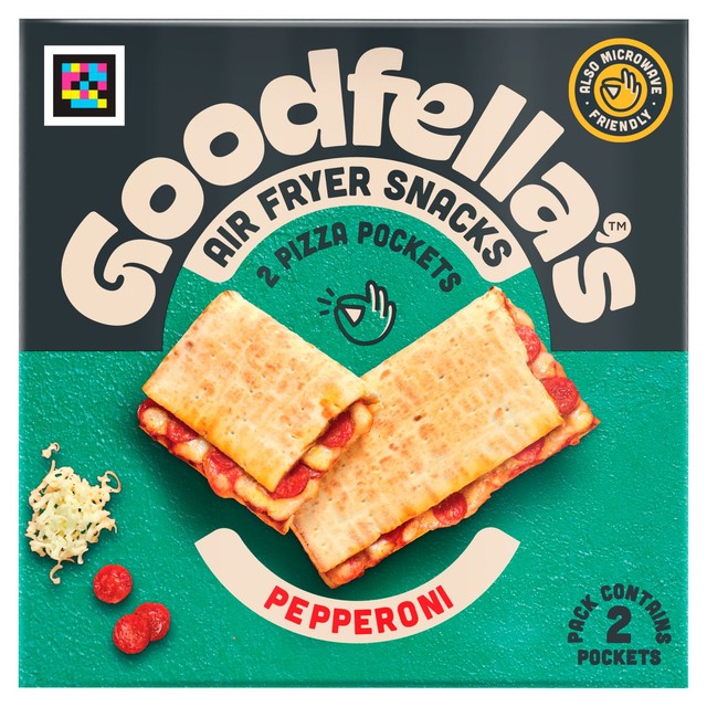 Goodfella's pepperoni pizza pockets 250g - British product