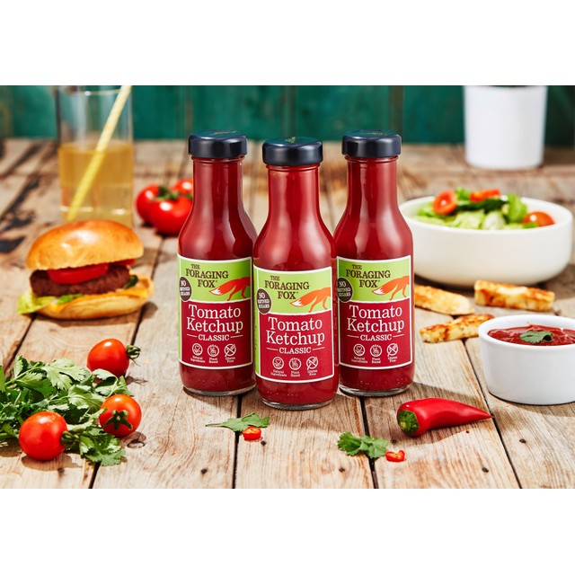 The Foraging Fox spicy tomato ketchup 285g (British brand)