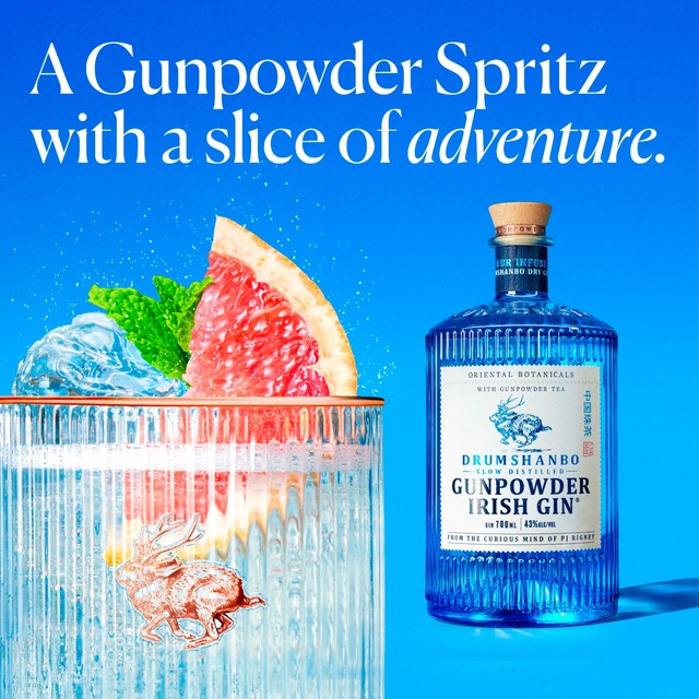 Drumshanbo Gunpowder Irish Gin 70cl - British product