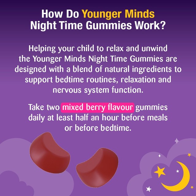 Haliborange mixed berry flavour sleep gummies 60 pack, UK version