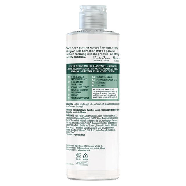 Faith In Nature Seaweed & Citrus Conditioner 400ml - British product