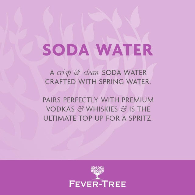 Fever-Tree premium soda water 500ml - British product