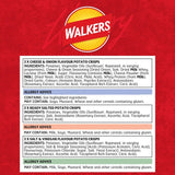 Walkers Classic Variety crisps 6 pack multipack (British brand)