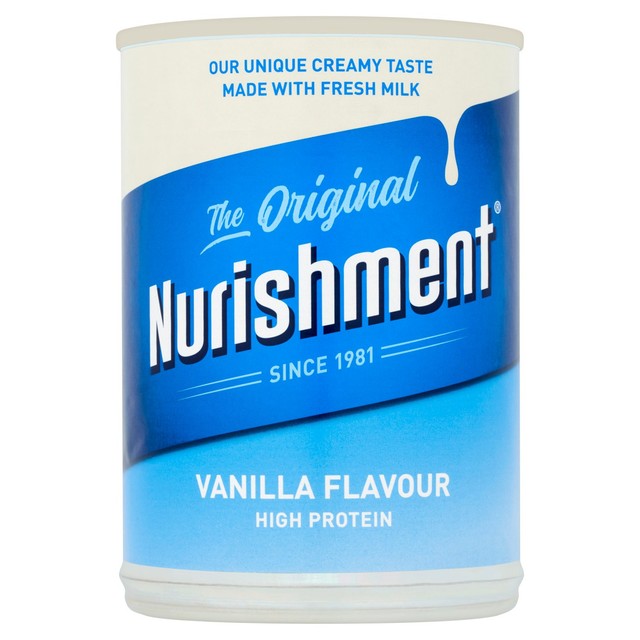 Nurishment Original Vanilla Milkshake 400g, imported from the UK