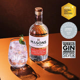 Masons Orange Lime Leaf Gin 70cl, imported from the UK