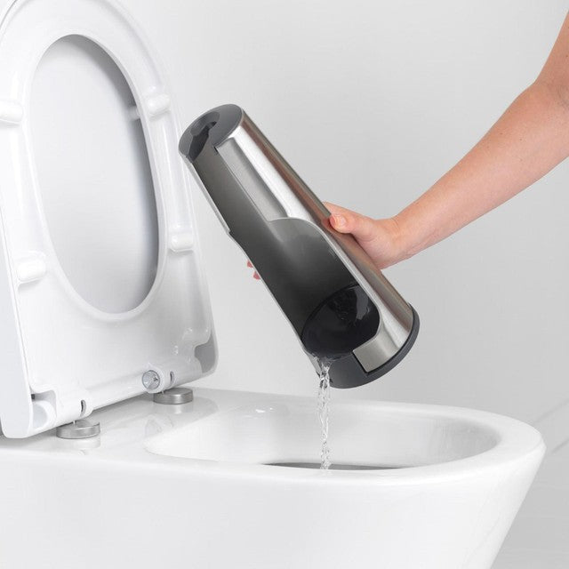 Brabantia Matt Steel toilet brush and holder - British product