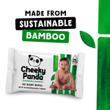 The Cheeky Panda unscented baby wipes 60 wipes (British brand)