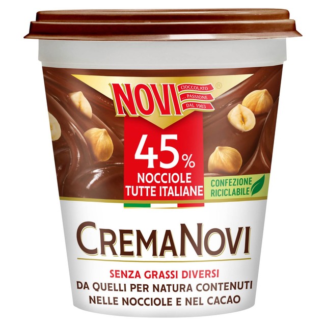 Novi Hazelnut and Chocolate Spread 200g, imported from the UK