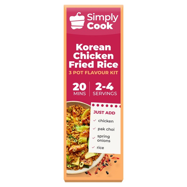 SimplyCook Korean Fried Rice recipe kit 70g (British brand)