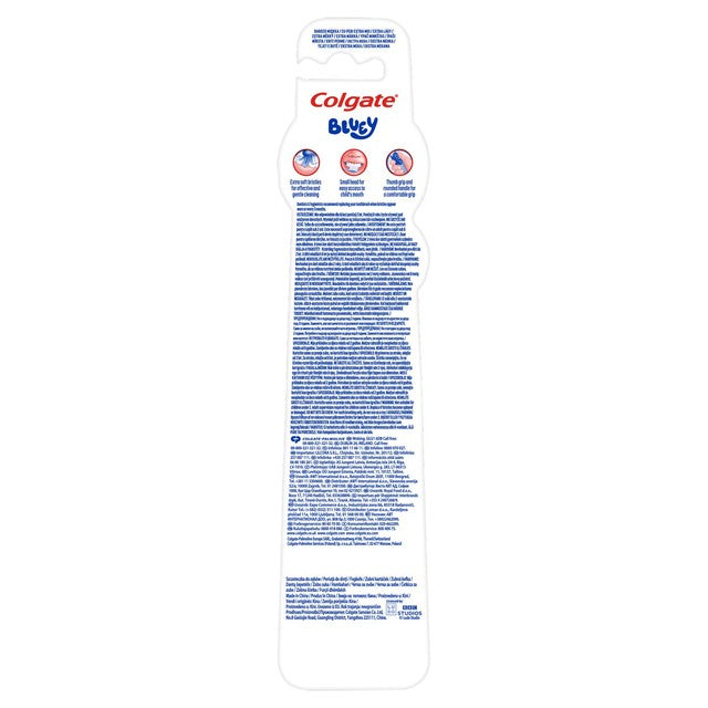 Colgate Bluey kids manual toothbrush, imported from the UK