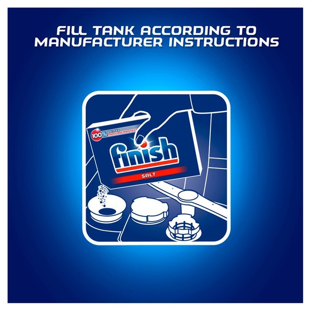 Finish Dishwasher Water Softener Salt 2kg - British product