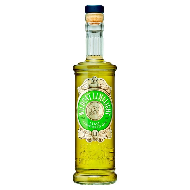 Wildcat Limelight Lime Flavoured Gin 70cl (British brand)