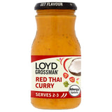 Loyd Grossman Thai red curry sauce 350g, UK version