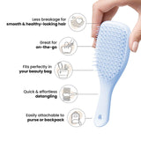Tangle Teezer Mini Ultimate Detangler Digital Lavender hairbrush (British brand)