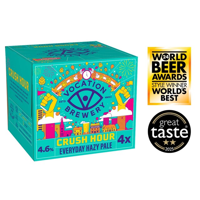 Vocation Brewery Hazy Pale Ale 4 x 330ml (British brand)