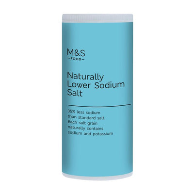 M&S Naturlig Salt med Lavere Natrium, Redusert Havsalt 200g