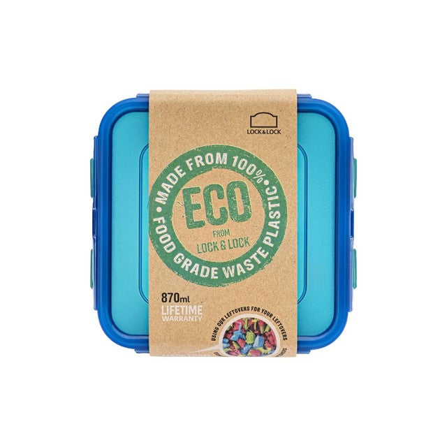 LocknLock Eco Square food storage container 870ml, UK version