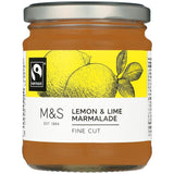 M&S Fairtrade lemon and lime marmalade in a jar, imported from the UK