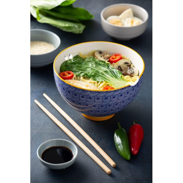 Typhoon noodle bowl with chopsticks 16cm (British brand)