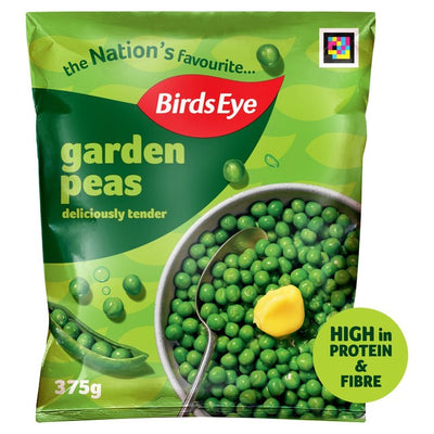 Birds Eye Garden Peas Frozen Vegetables 375g