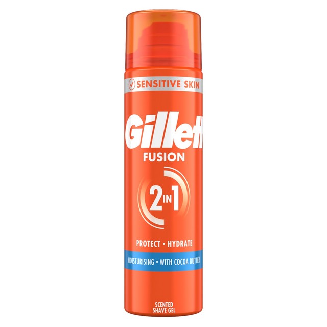 Gillette Fusion Shave Gel 200ml, UK version