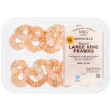 M&S Honduran peeled large king prawns 140g, imported from the UK