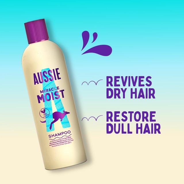 Aussie Miracle Moist shampoo 300ml - British product