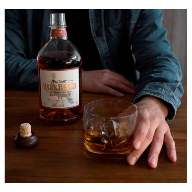 Wild Turkey Rare Breed Barrel Proof bourbon whiskey 70cl (British brand)