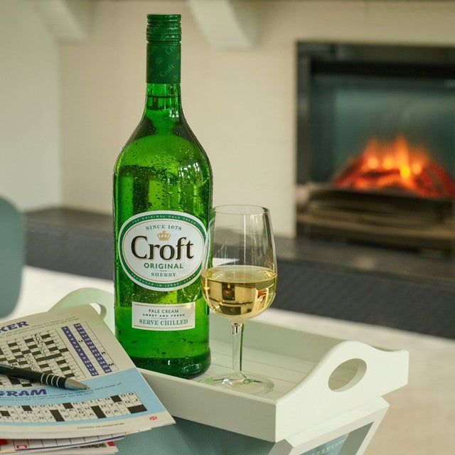 Croft Original Pale Cream Sherry 1L - British product