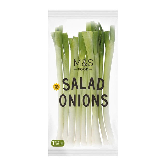 M&S salad onions 125g (British brand)