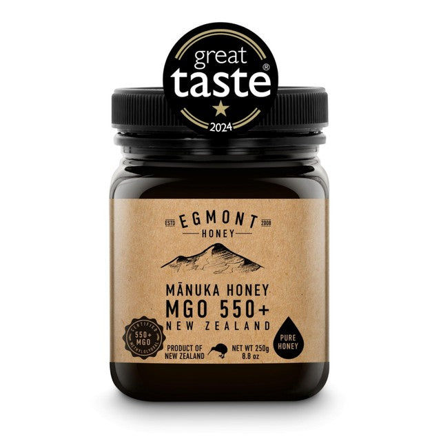 Egmont Monofloral Manuka Honey with MGO 550+ - British product