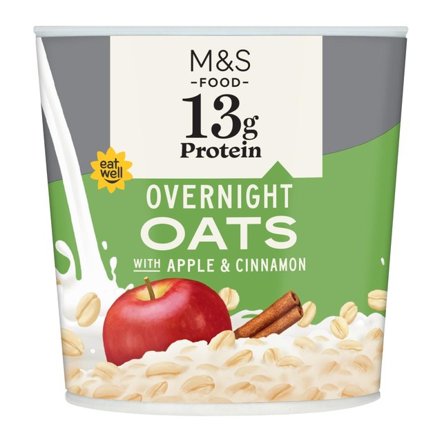 M&S Good Gut Apple & Cinnamon Overnight Oats (British brand)