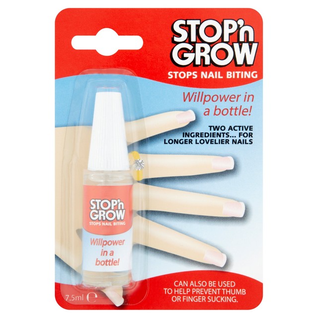 Stop'n Grow nail biting deterrent 8ml (British brand)