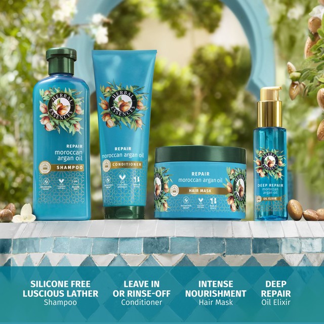 Herbal Essences Argan Oil elixir, UK version