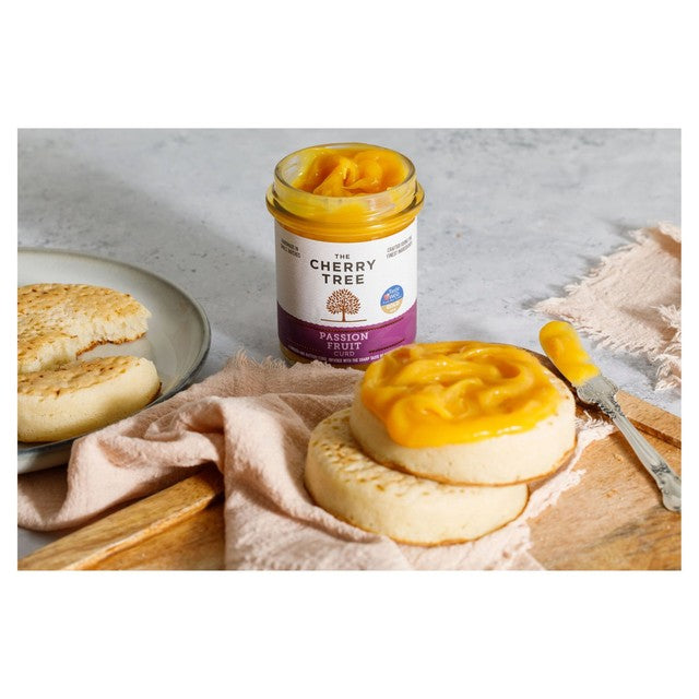 The Cherry Tree passion fruit curd 210g, imported from the UK