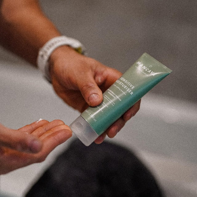 ManCave Sensitive Moisturiser face cream - British product