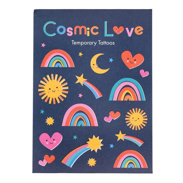 Rex London Cosmic Love temporary tattoos - British product
