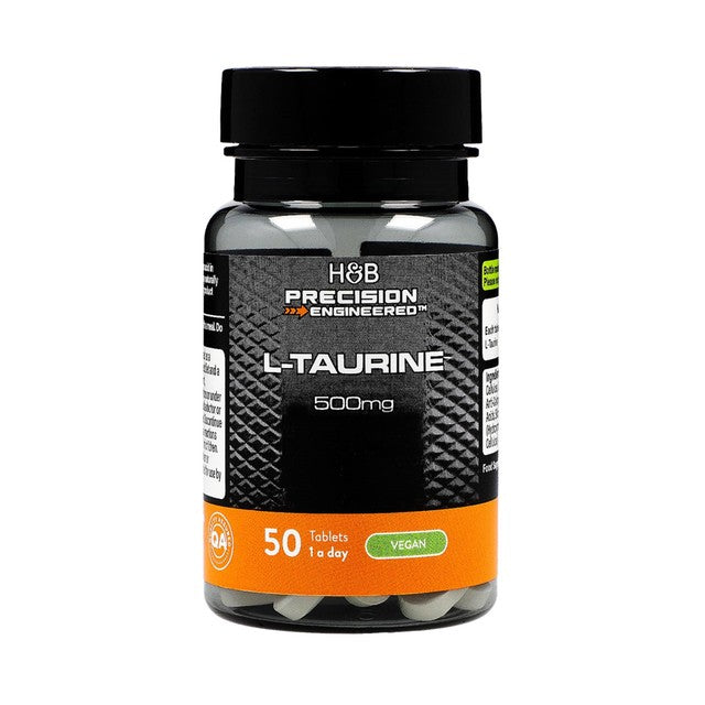 Precision Engineered Taurine 500mg vegan tablets, UK version