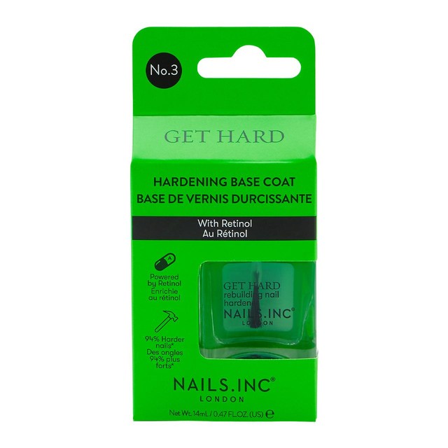 Nails Inc hardening base coat 14ml, imported from the UK