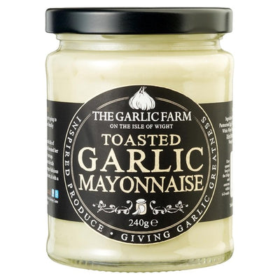 M&S The Garlic Farm Toasted Garlic Flavoured Mayonnaise 240g- Buy online at McGrocer