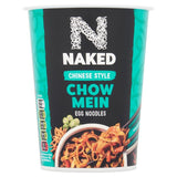 Naked Noodle Chow Mein pot noodle 78g, imported from the UK