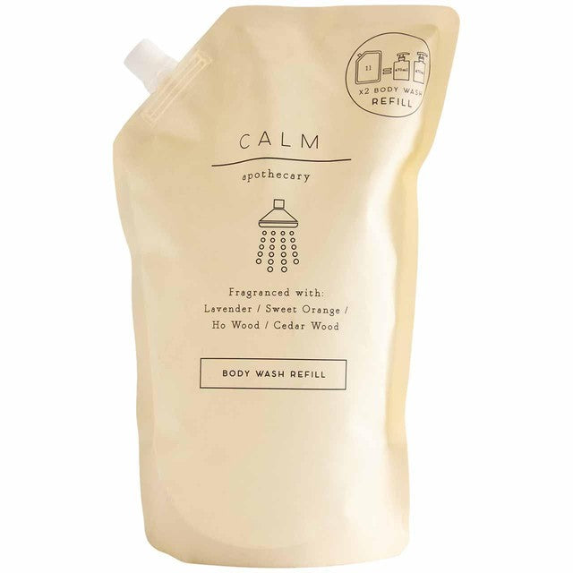 M&S Apothecary Calm body wash refill, UK version