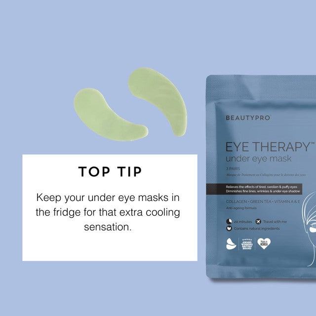 Beauty Pro Eye Therapy Collagen Under Eye Mask 3 Pack - British product