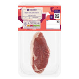 Ocado beef sirloin steak 225g, imported from the UK