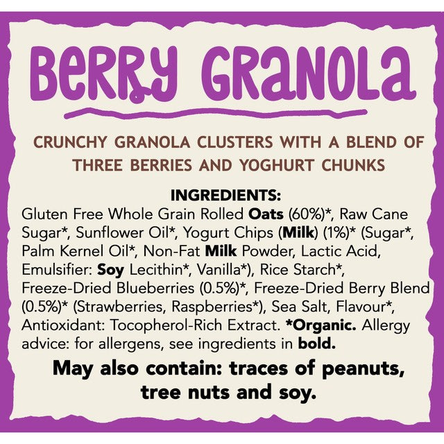 Nature's Path berry granola 300g, imported from the UK