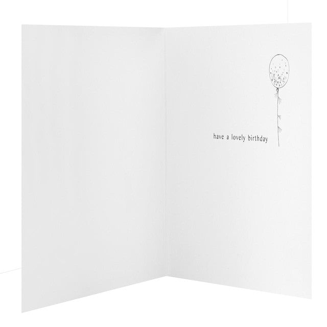 M&S niece fairy birthday card 15cm x 15cm, imported from the UK