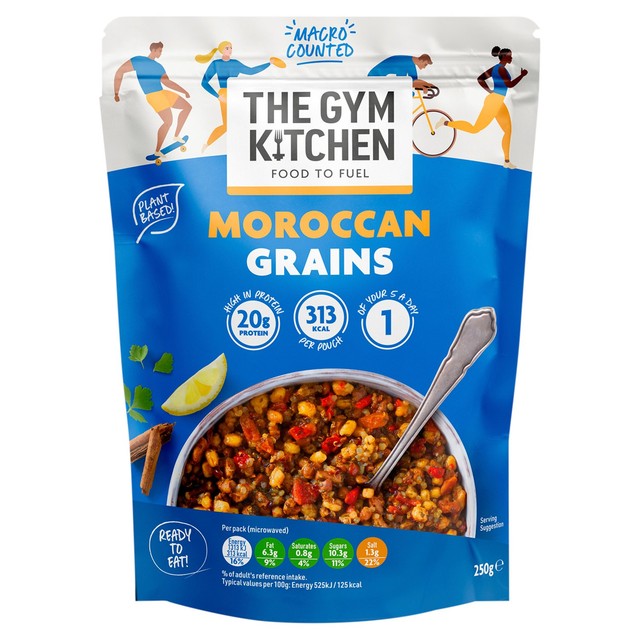 The Gym Kitchen Moroccan Grains 250g (British brand)