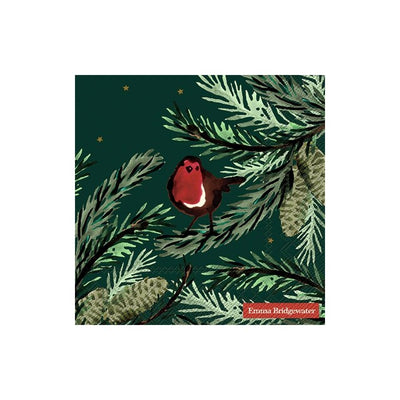M&S Emma Bridgewater Norway Spruce Robin Papierservietten, 20er Packung - Online bei McGrocer kaufen