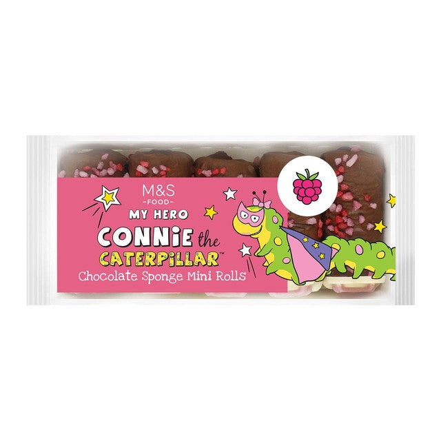 M&S Connie Caterpillar chocolate mini rolls 5-pack (British brand)